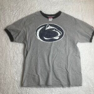 Vintage Champion Penn‎ state grey ringer T-shirt